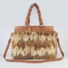 2011 Fashion woman handbags 1865 design Suede bags