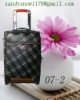 2011 Fashionable PU leather Trolley Luggage