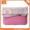 2011 Fitness Lightweight Portable Floral Pink Ladies Laptop Sleeve