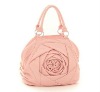 2011 Flower PU Leather Handbag