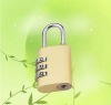 2011 HOT 3dial combination padlock