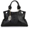 2011 HOT! Snake print material! NEW shiny bag women's bags 2011 (068-2)