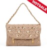 2011 HOT!  bags handbags ,studded handbags, Erlenmeyer  handbags (S950)