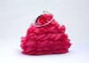 2011 Hot Popular Flower Design Handbag(Lady Handbag ,Leather Handbag)
