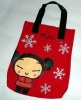 2011 Hot Sell Durable Christmas Shopping Bag ( Folding Christmas Shopping Bag,shopper bag)