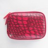2011 Hot Sell Lady leather trandy Camera Bag/ Crumple