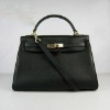 2011 Hot sale black lady handbag, Paypal