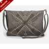 2011 Hot sale studded foldable pu bag