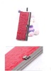 2011 Hot sell latest flat frame leather ladies wallet purses 9colors WBW-007