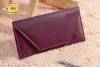 2011 Hot sell newest leather ladies wallets and purses 12colors WBW-005-12