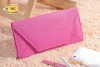 2011 Hot sell newest leather ladies wallets and purses 12colors WBW-005-8