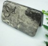 2011 Hot sell trendy new flat frame PU leather lady wallets WBW-012