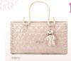 2011 Latest design  lady PU  tote  handbag