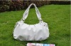 2011 Latest style White ladies shoulder bag J033-1
