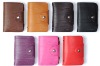 2011 Many colors good leather gifts discount card holders