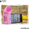 2011 New Arrival silicone horn stand,silicone holder,silicone speaker