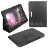 2011 New Black Folding Built-in Stand Leather Case for Samsung P7100 Galaxy Tab 10.1v