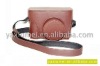 2011 New Fashion dslr leather Camera Bag