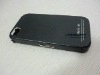 2011 New Hot Premium Aluminum Hard Case for iPhone 4 4G, Black