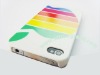 2011 New Rainbow big apple matt hard case for iPhone 4g