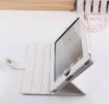 2011 New arrival Smart rotatable leather case for Ipad2