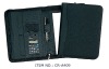 2011 New business zip PU Folder with calculator