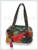 2011 New design Delicate ladies sheep leather handbag 110363