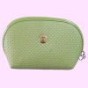 2011 New-designed green pu fashion cosmetic bag