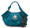 2011 New fashion cheap  blue women  PU handbag