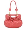 2011 New  fashion  female  ruffle PU bag