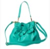 2011 New fashion  flower  PU  handbag  for  ladies