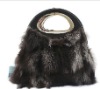 2011 New fashion lovely Fox Fur hand bag