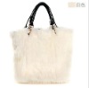 2011 New fashion lovely rabbit Fur hand bag