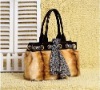 2011 New fashion lovely rabbit fur hand bag