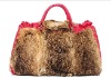 2011 New fashion lovely rabbit fur hand bag