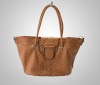 2011 New luxury women Ostrich handbag,leather handbag