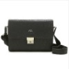 2011 New men black PU  business shoulder  bag