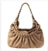 2011 New ruffle  vintage   lady pu tote bag