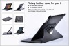 2011 Newest 360 degree rotating  case for iPad 2