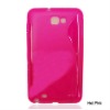 2011 Newest Sale for Samsung i9220 TPU Skin Case with S Shape Design