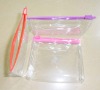 2011 Newest clear PVC zip pouch