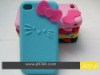 2011 Newest cute kitty Silicone case for iphone4g