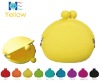 2011 Novelty Yellow Silicone Coin Purse