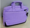 2011 Nylon 1680D  purple laptop bag with shoulder strap