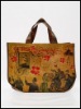 2011 POPULAR !! HOT-SELLING pvc laminated cotton shopping bag