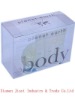 2011 PVC box for body lotion packaging with items PC003