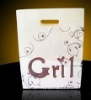 2011 Popular Handled Paper Packing Bag for food/apparel