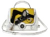 2011 Promotion lapalette Zebra Handbag PU Tote Bag