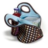 2011 Soft-Grip Handle Fugu Neoprene Lunch And Wine Tote Bag