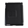 2011 Stylish!!! carbon fiber leather case for ipad2